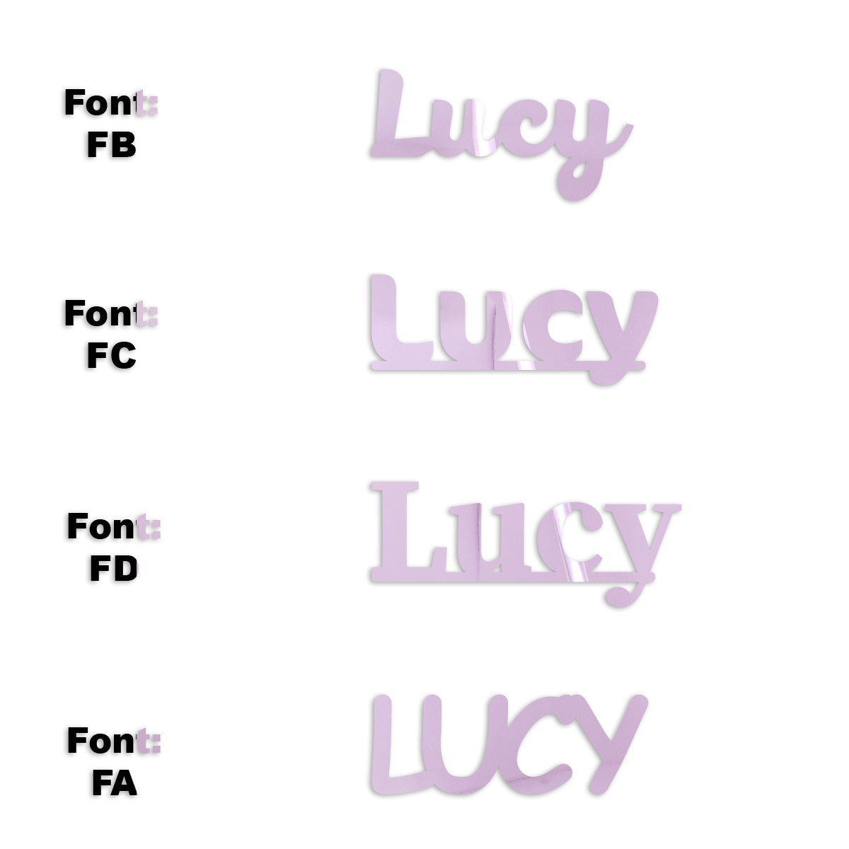 Custom-Fetti Girl - LUCY Pink