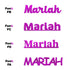 Custom-Fetti Girl - MARIAH Fuchsia