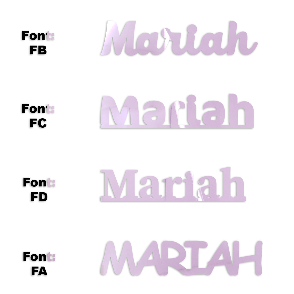 Custom-Fetti Girl - MARIAH Pink