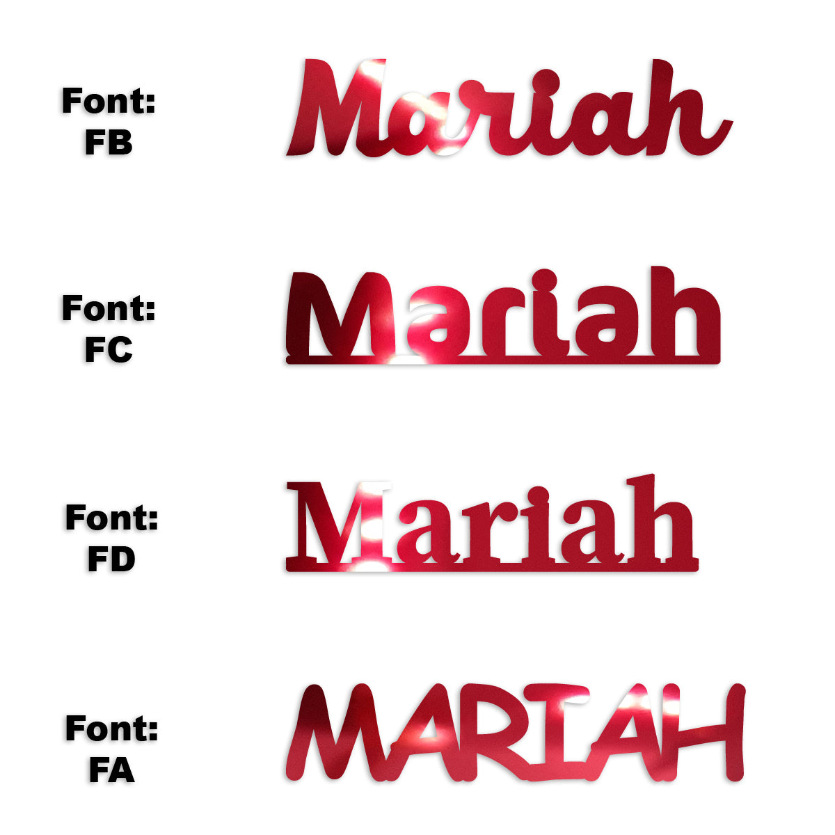 Custom-Fetti Girl - MARIAH Red