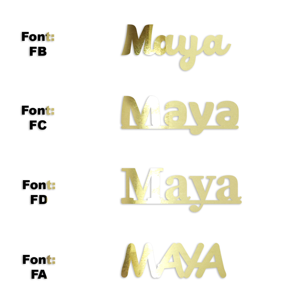 Custom-Fetti Girl - MAYA Gold