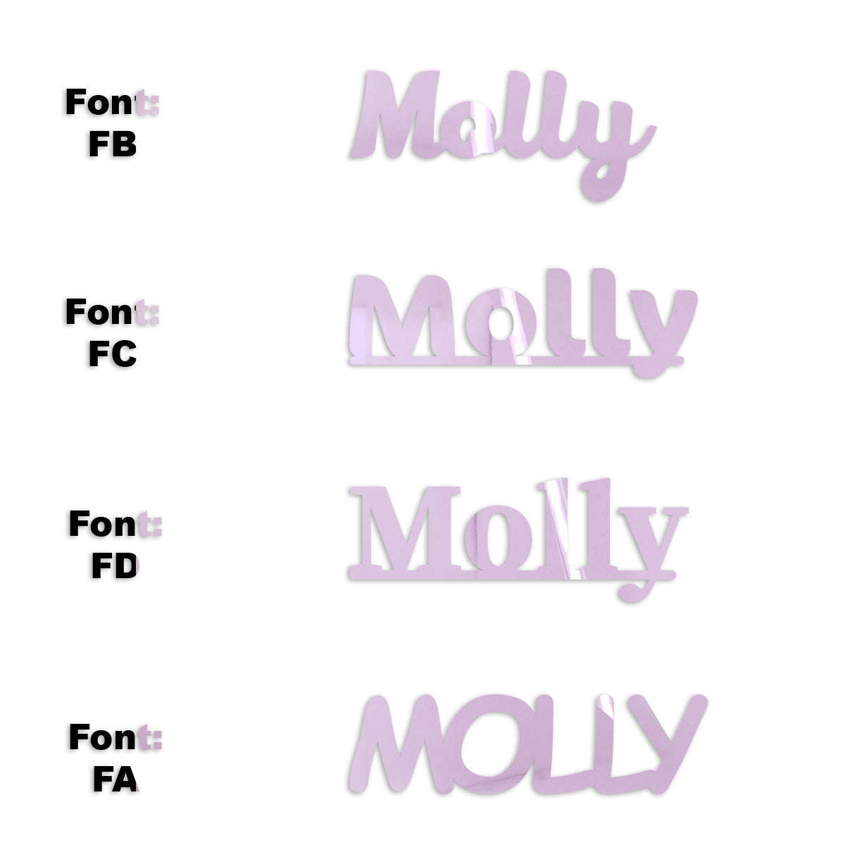 Custom-Fetti Girl - MOLLY Pink