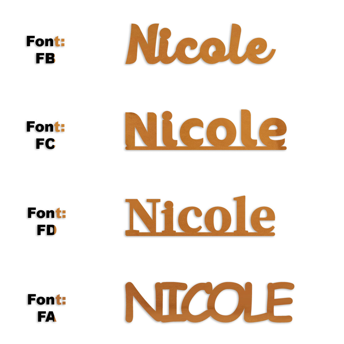 Custom-Fetti Girl - NICOLE Orange