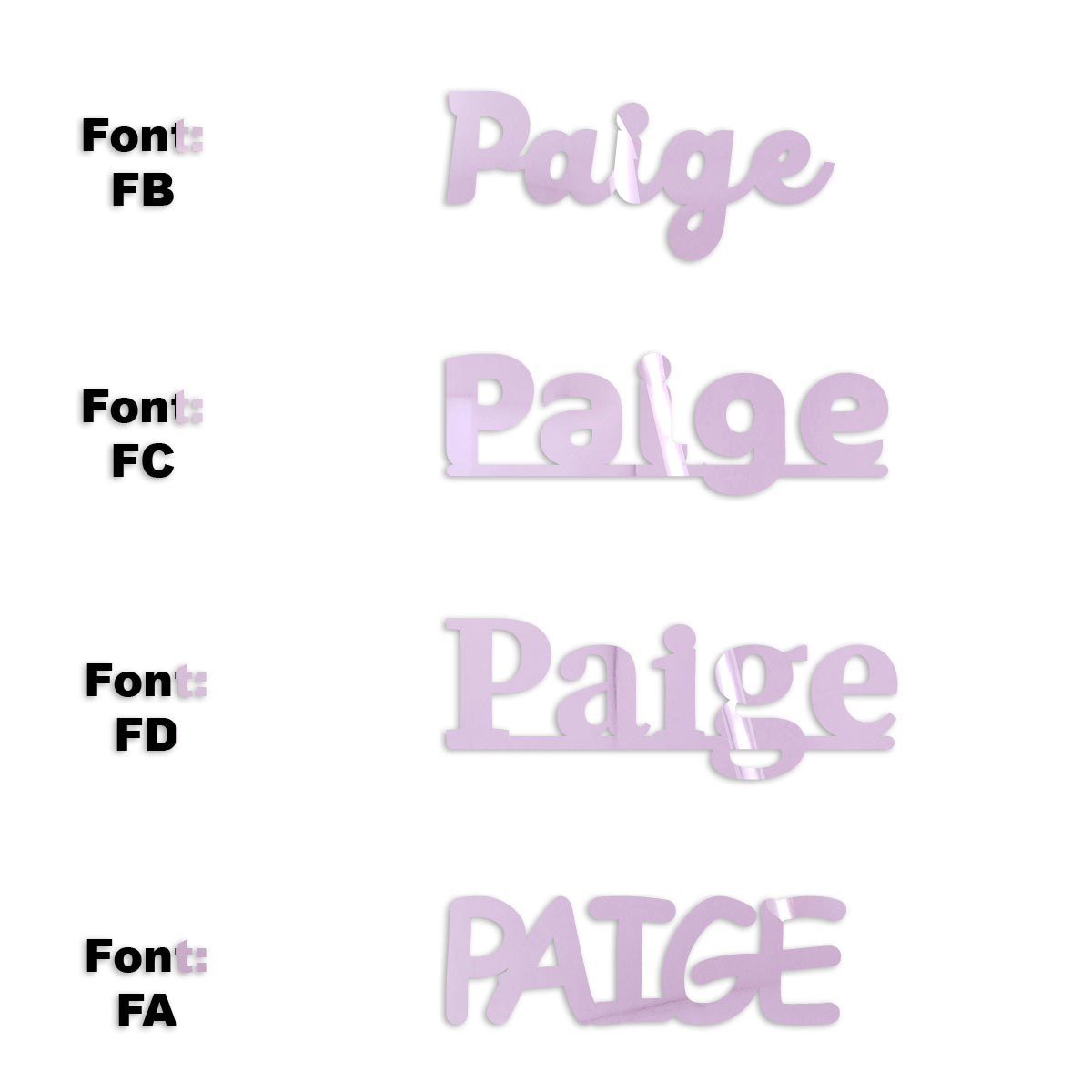 Custom-Fetti Girl - PAIGE Pink