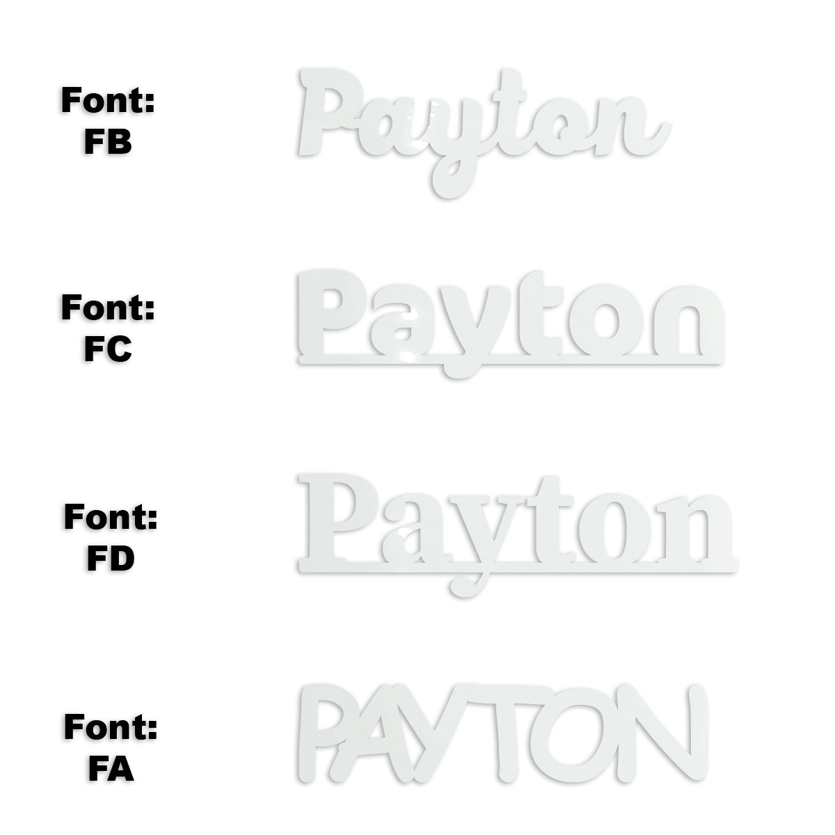 Custom-Fetti Girl - PAYTON White