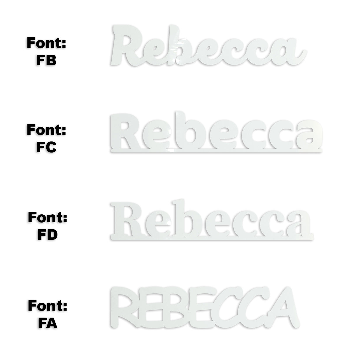 Custom-Fetti Girl - REBECCA White