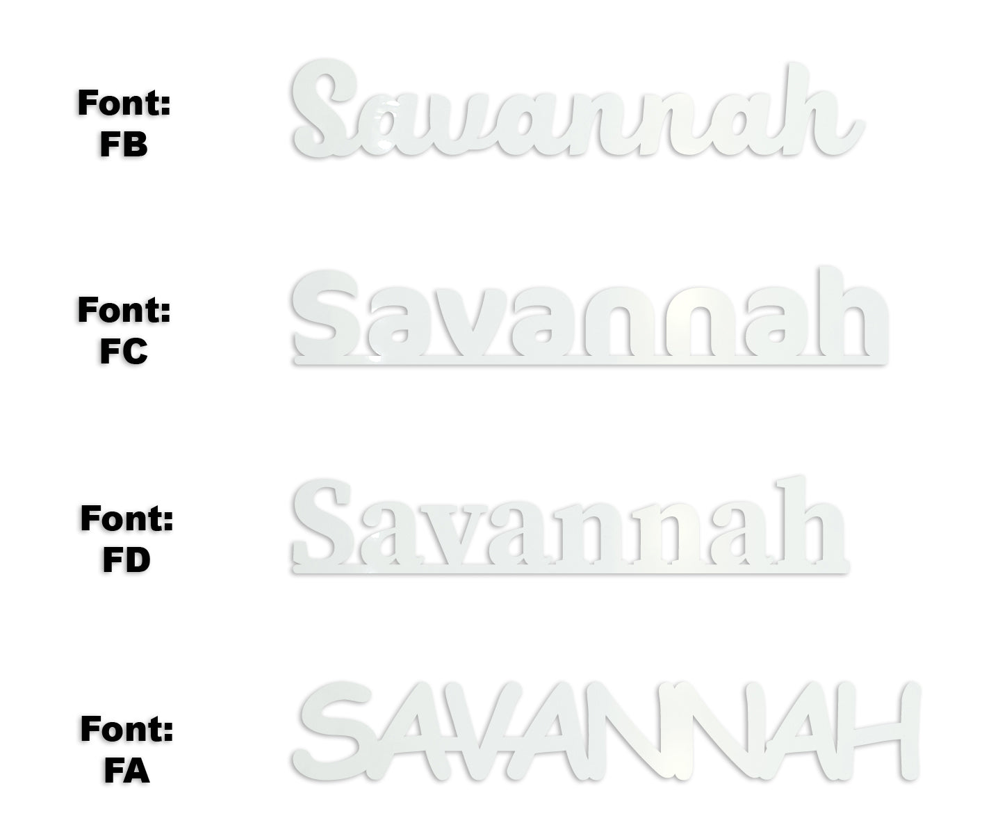 Custom-Fetti Girl - SAVANNAH White