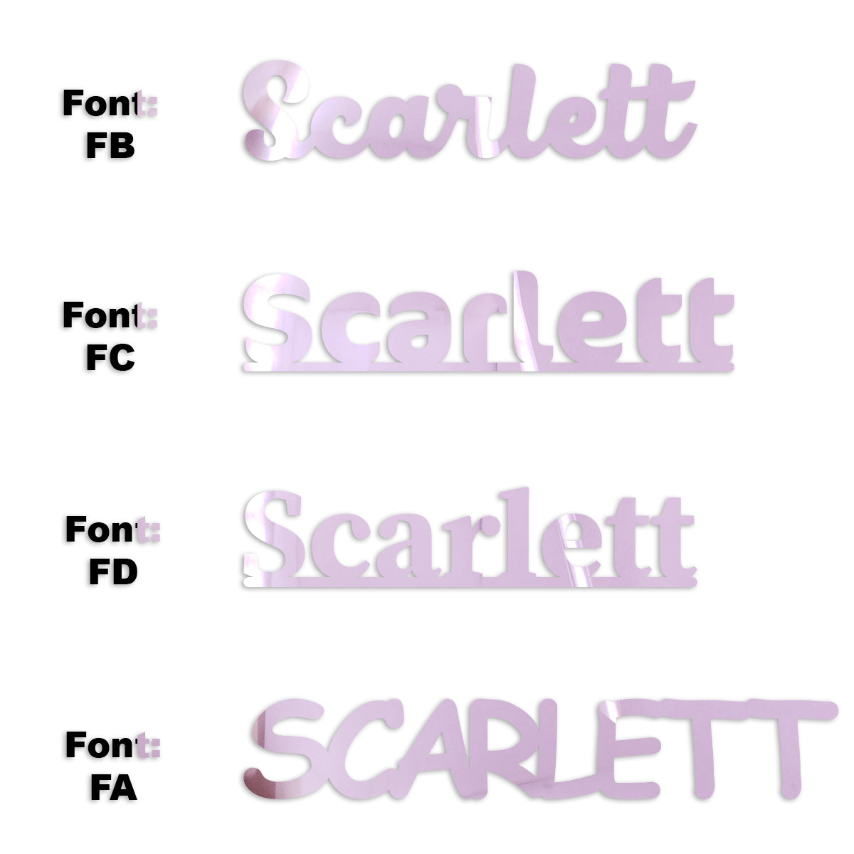 Custom-Fetti Girl - SCARLETT Pink