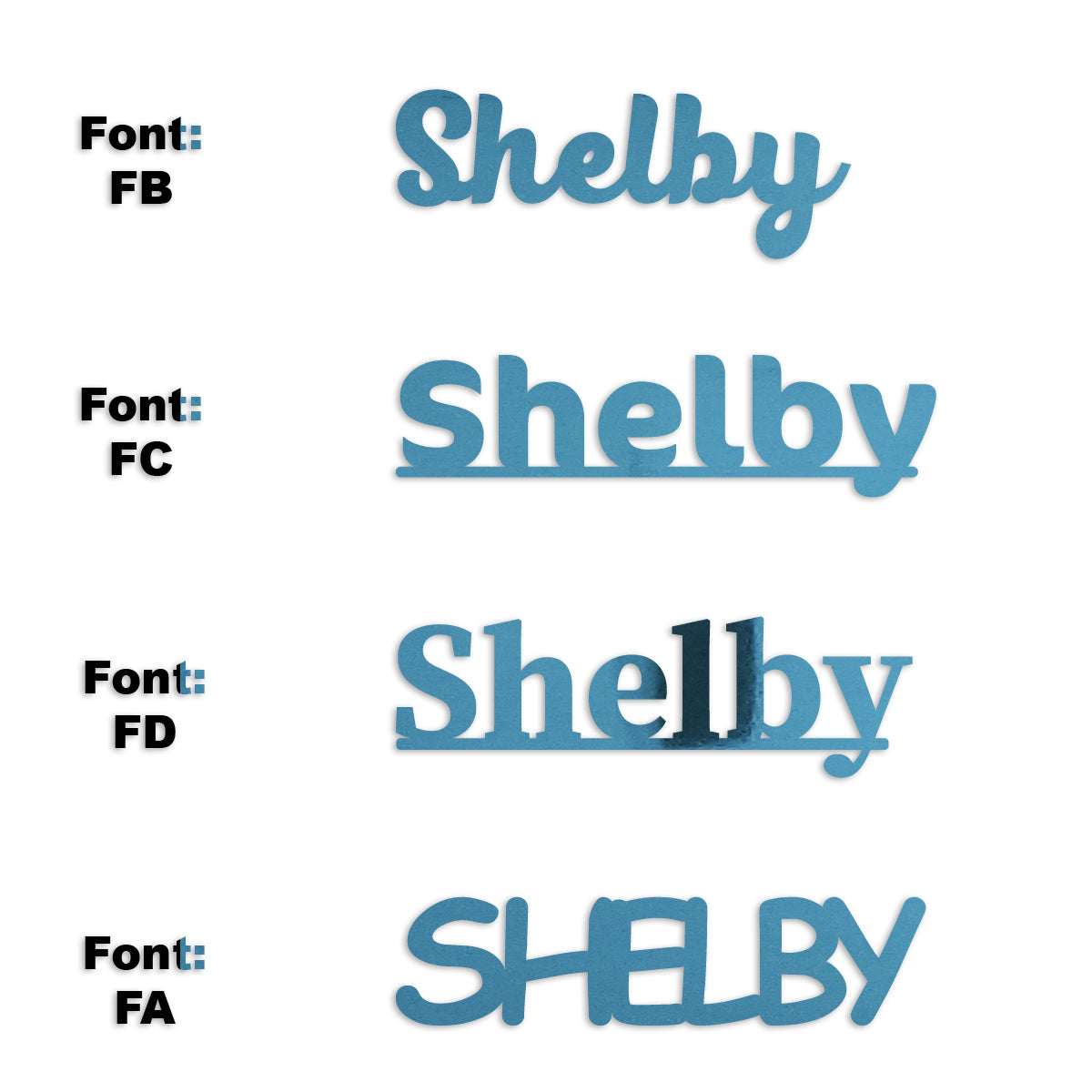 Custom-Fetti Girl - SHELBY Blue Sky