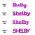 Custom-Fetti Girl - SHELBY Fuchsia