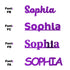 Custom-Fetti Girl - SOPHIA Purple