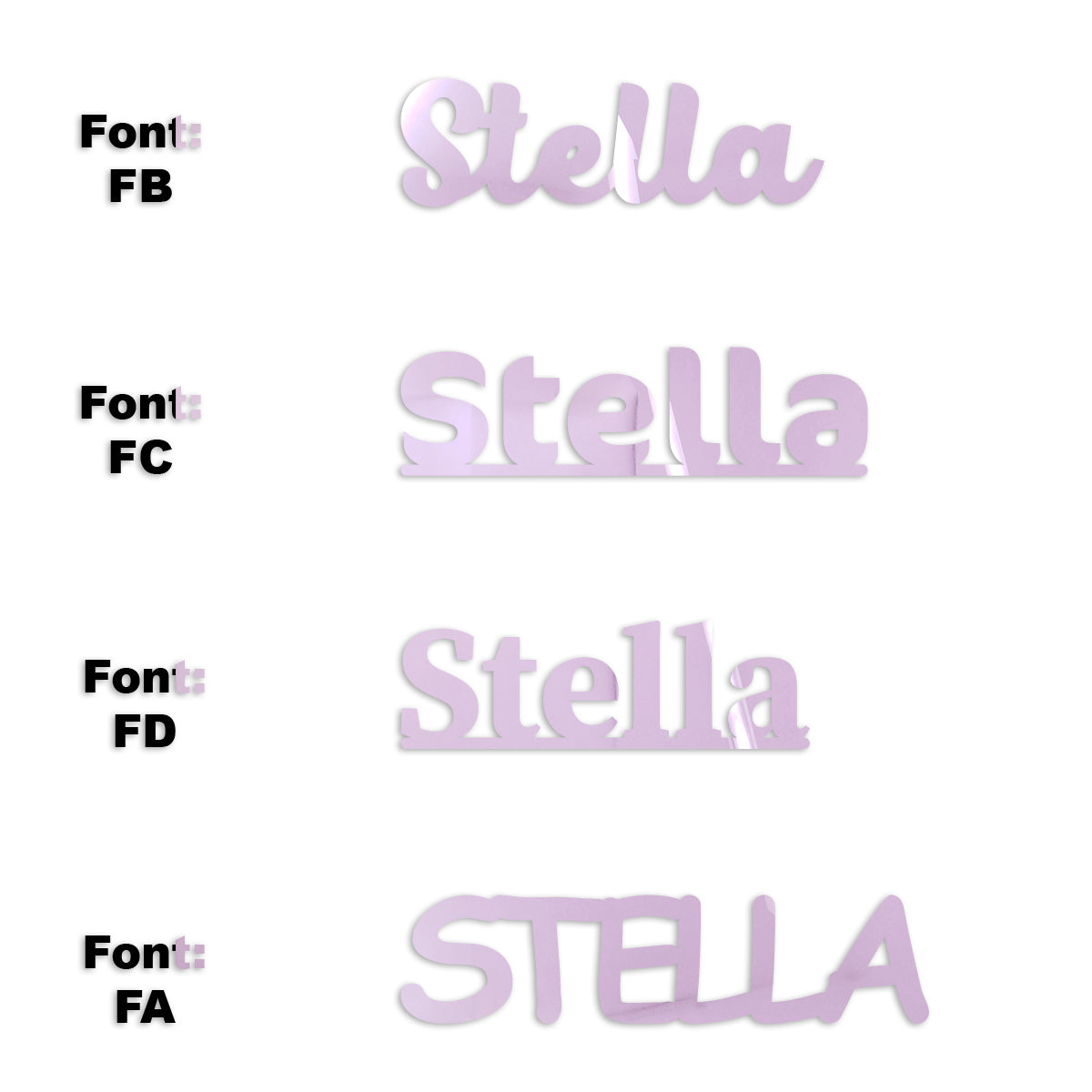 Custom-Fetti Girl - STELLA Pink