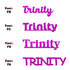 Custom-Fetti Girl - TRINITY Fuchsia