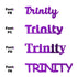 Custom-Fetti Girl - TRINITY Purple