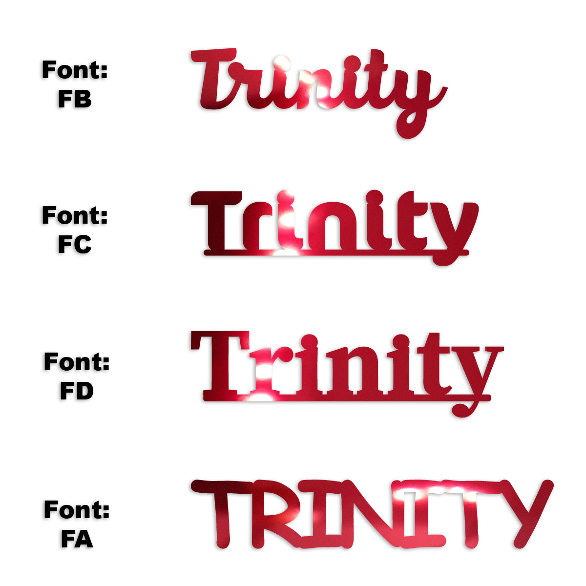 Custom-Fetti Girl - TRINITY Red