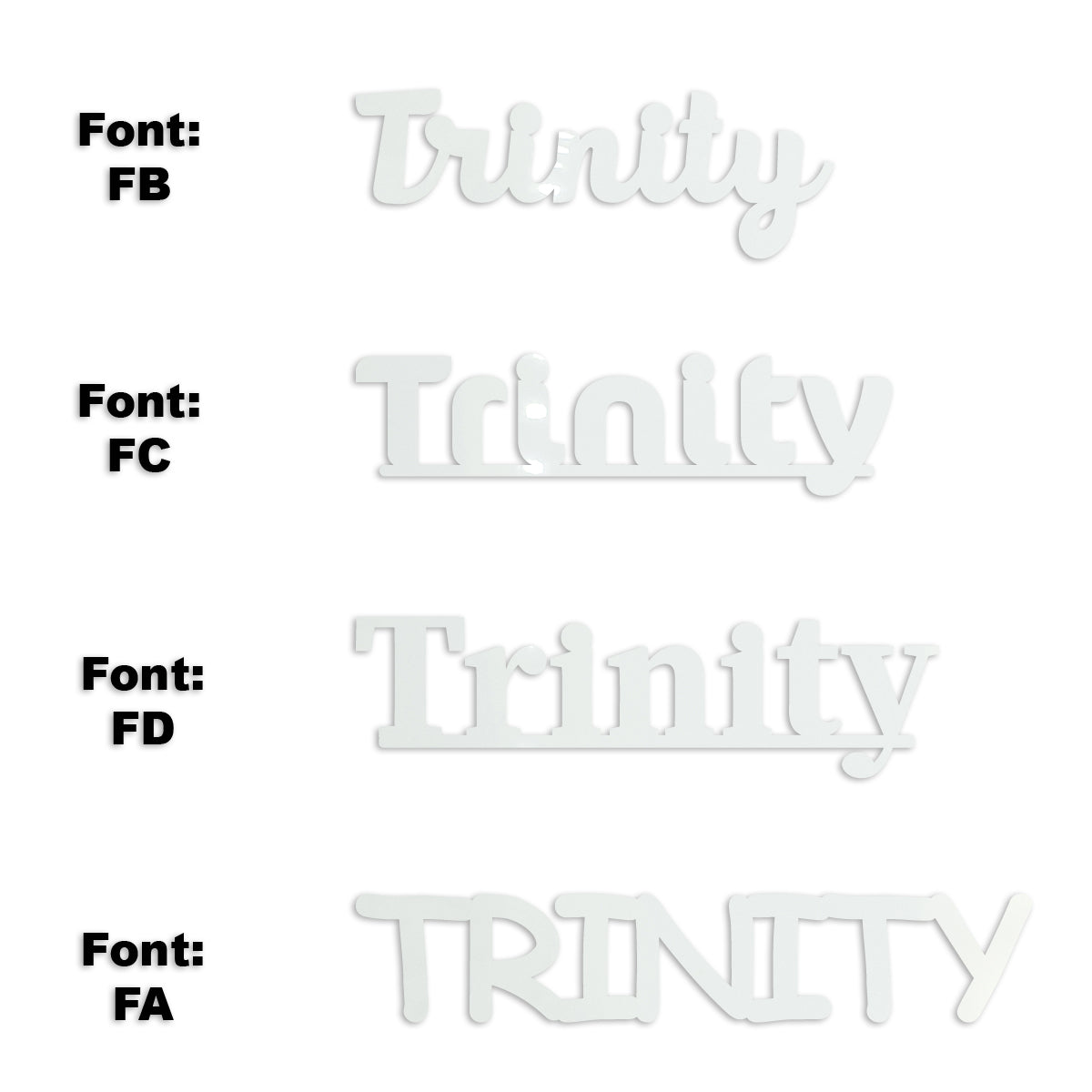 Custom-Fetti Girl - TRINITY White