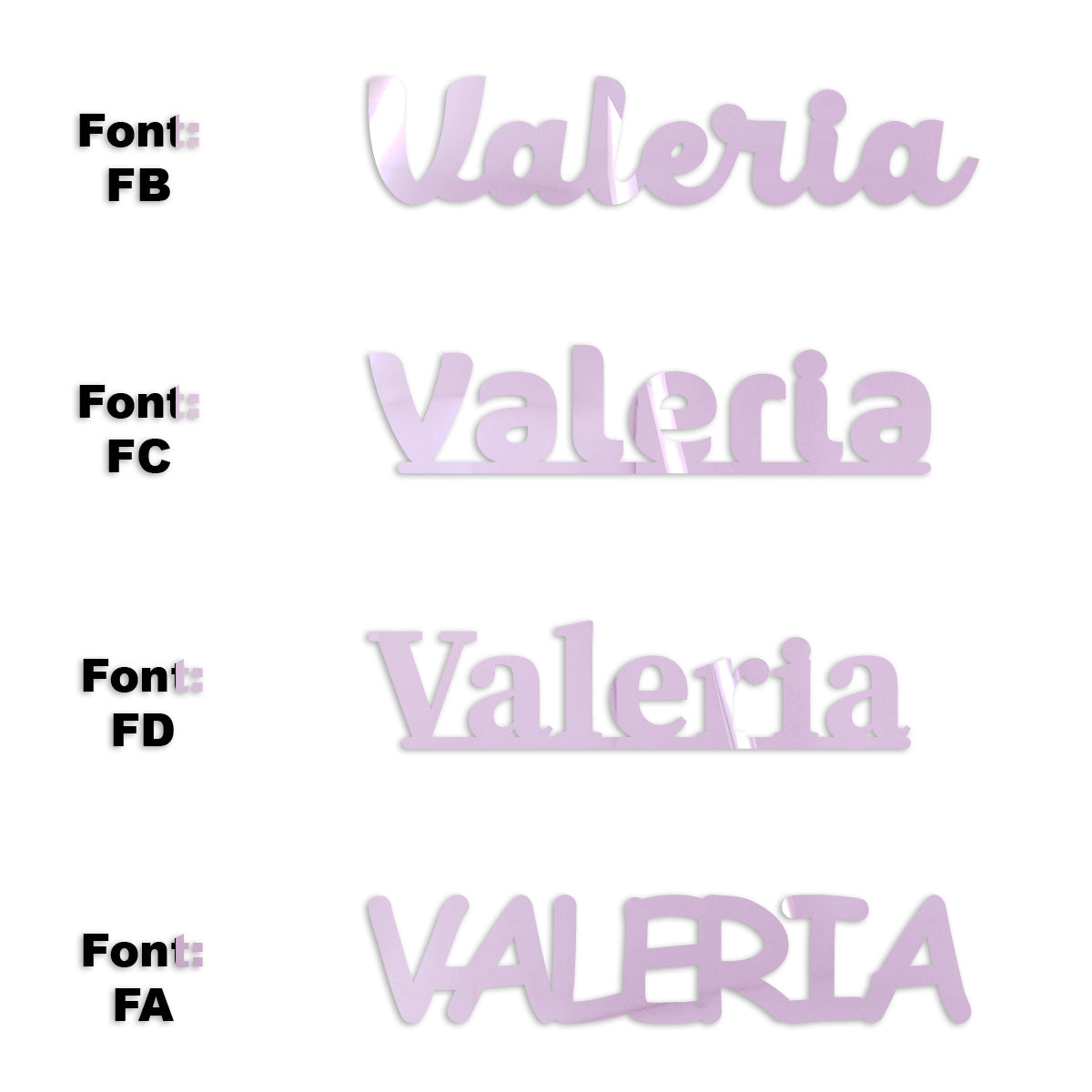 Custom-Fetti Girl - VALERIA Pink