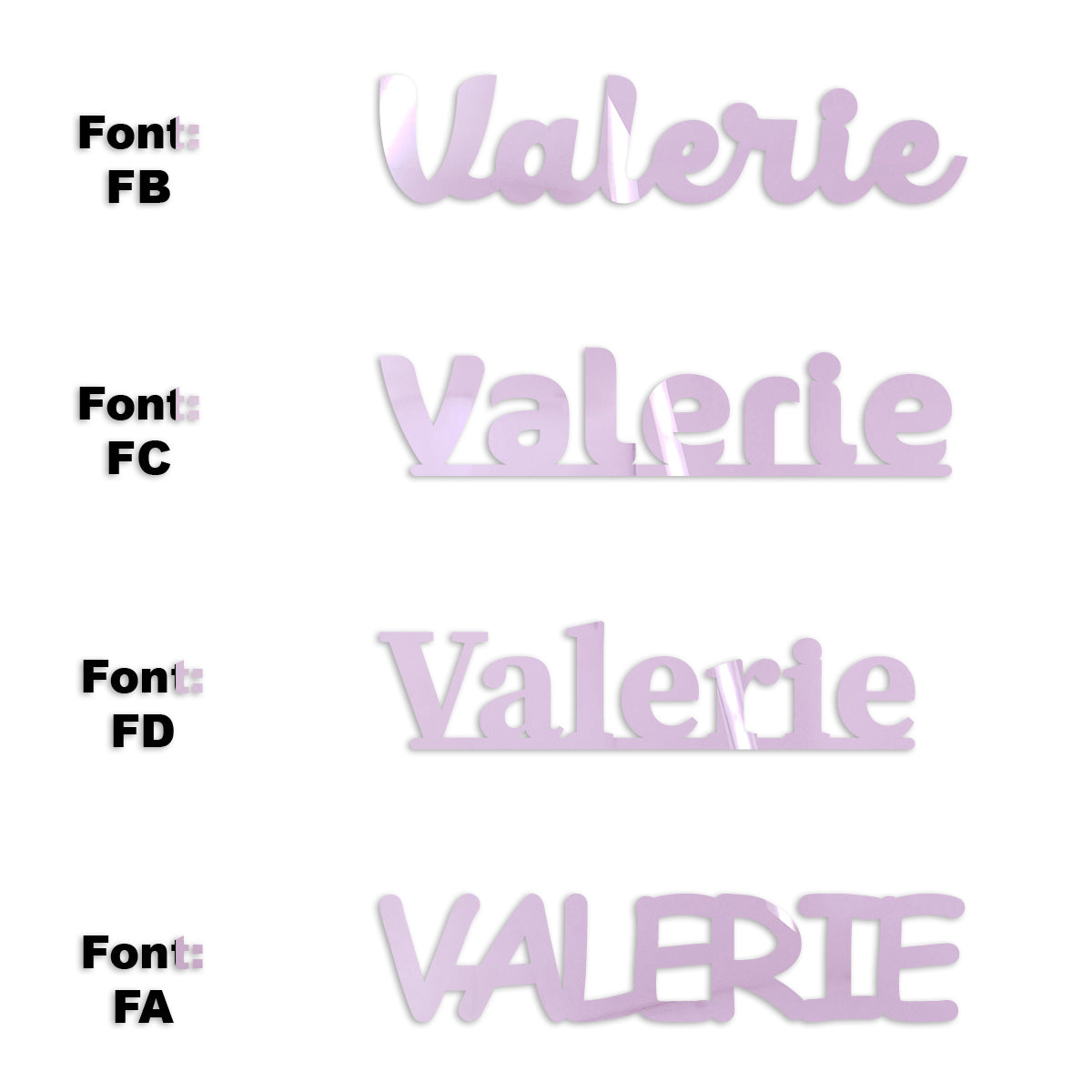 Custom-Fetti Girl - VALERIE Pink