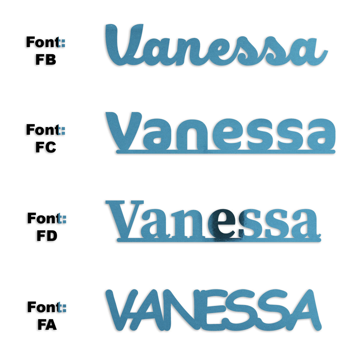 Custom-Fetti Girl - VANESSA Blue Sky