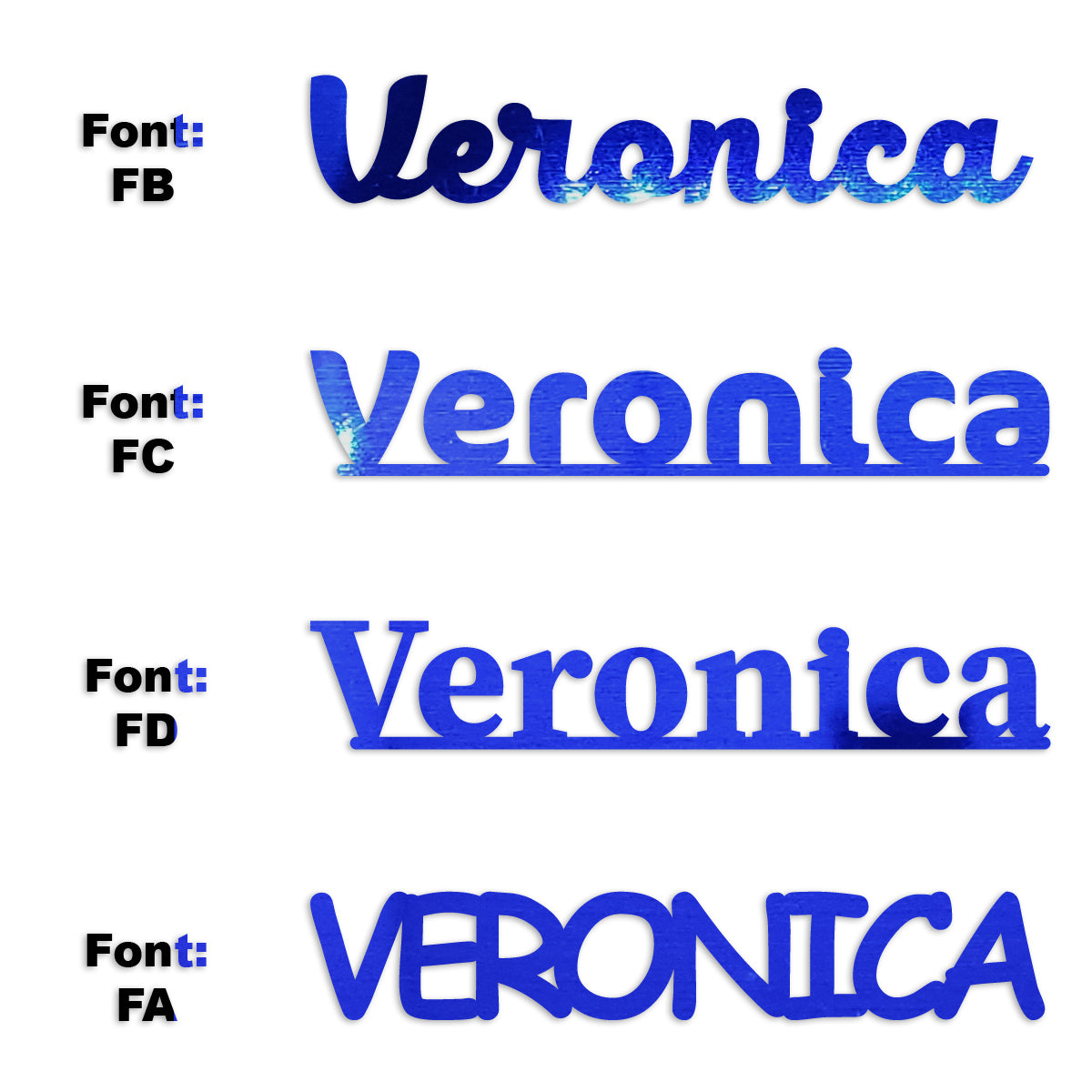 Custom-Fetti Girl - VERONICA Blue Royal