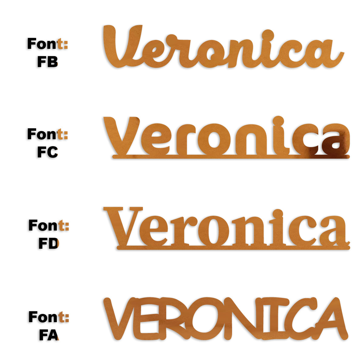 Custom-Fetti Girl - VERONICA Orange