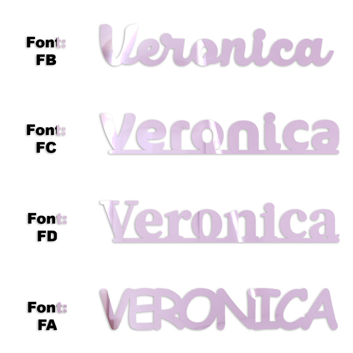 Custom-Fetti Girl - VERONICA Pink