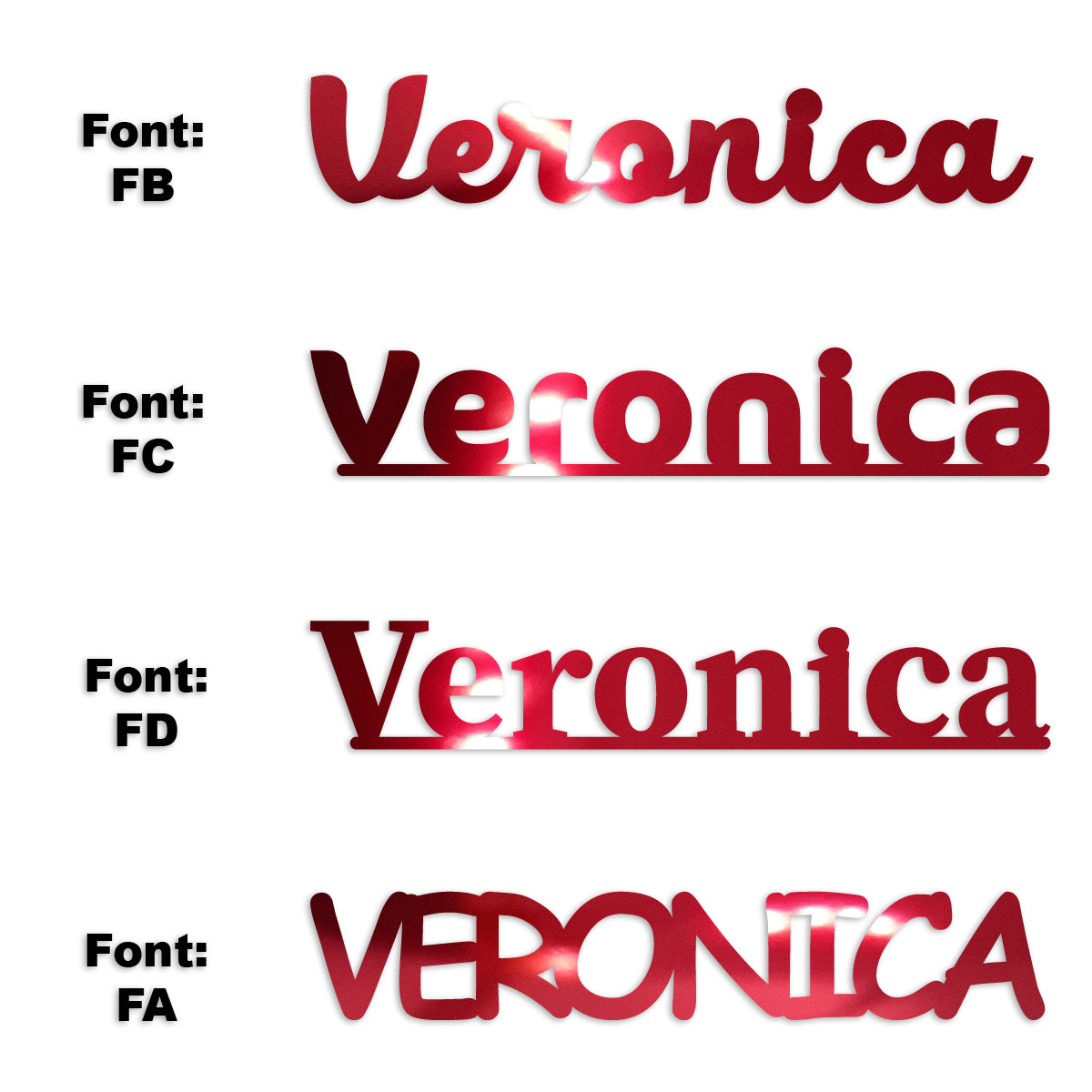 Custom-Fetti Girl - VERONICA Red