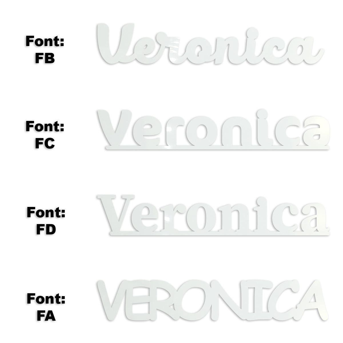 Custom-Fetti Girl - VERONICA White