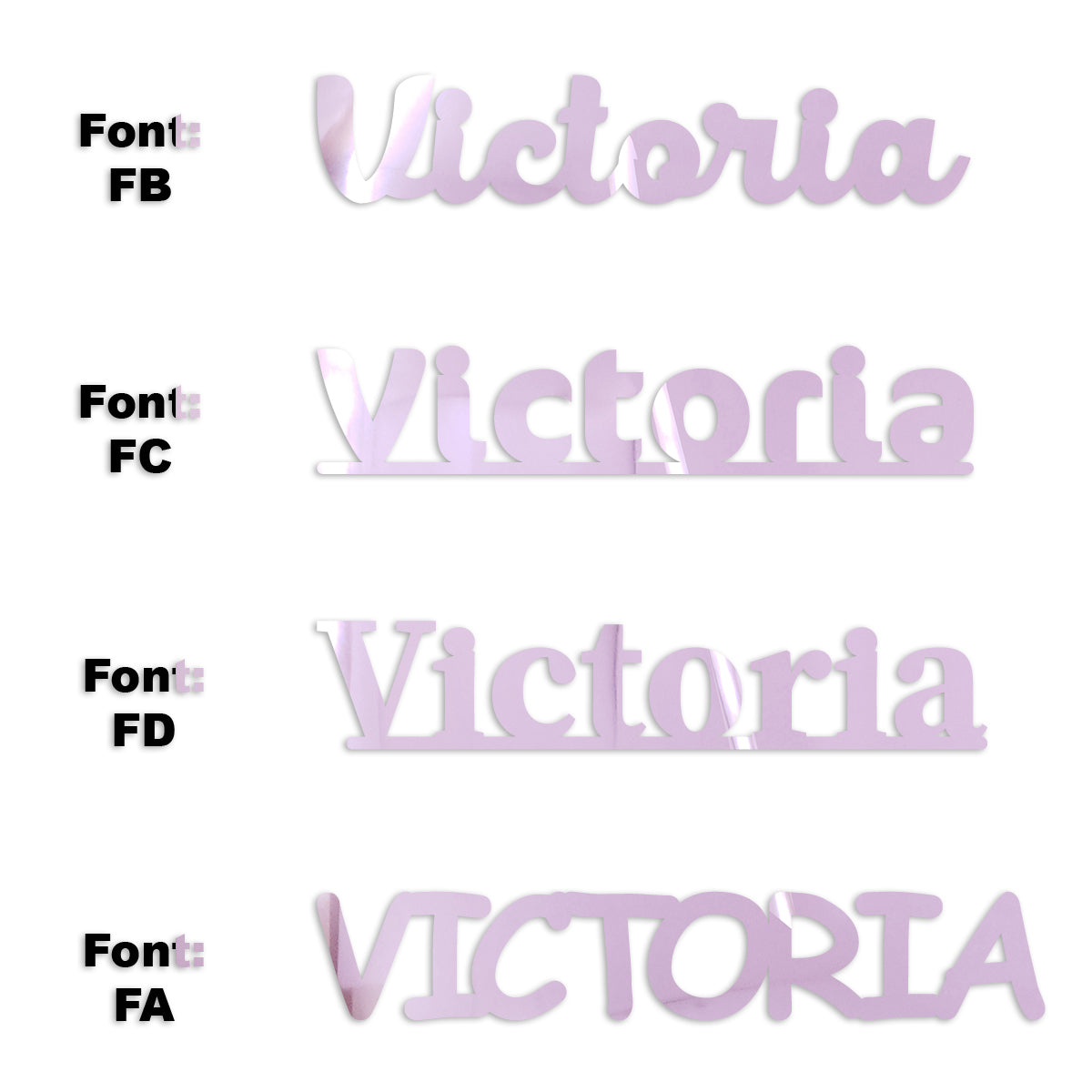 Custom-Fetti Girl - VICTORIA Pink