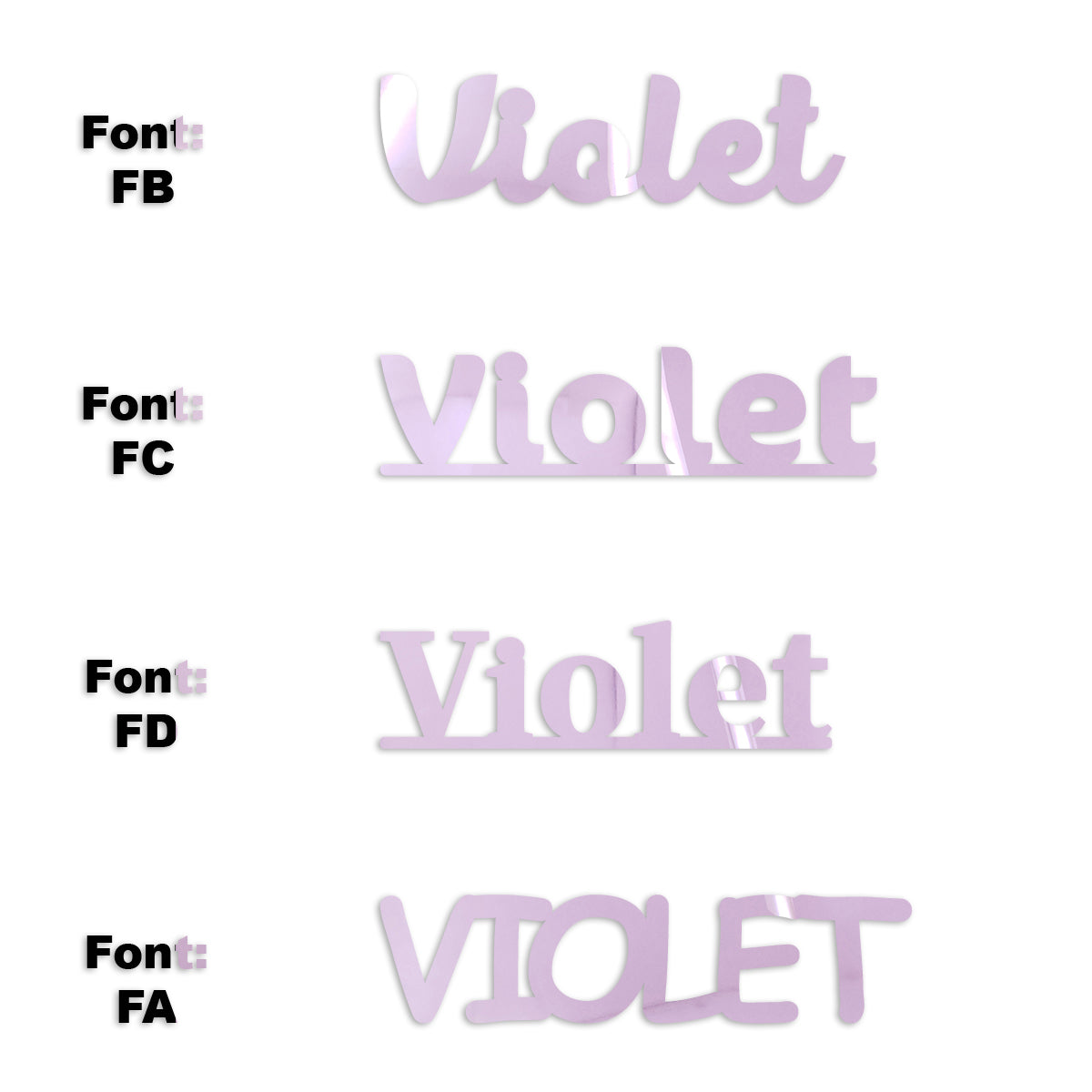 Custom-Fetti Girl - VIOLET Pink