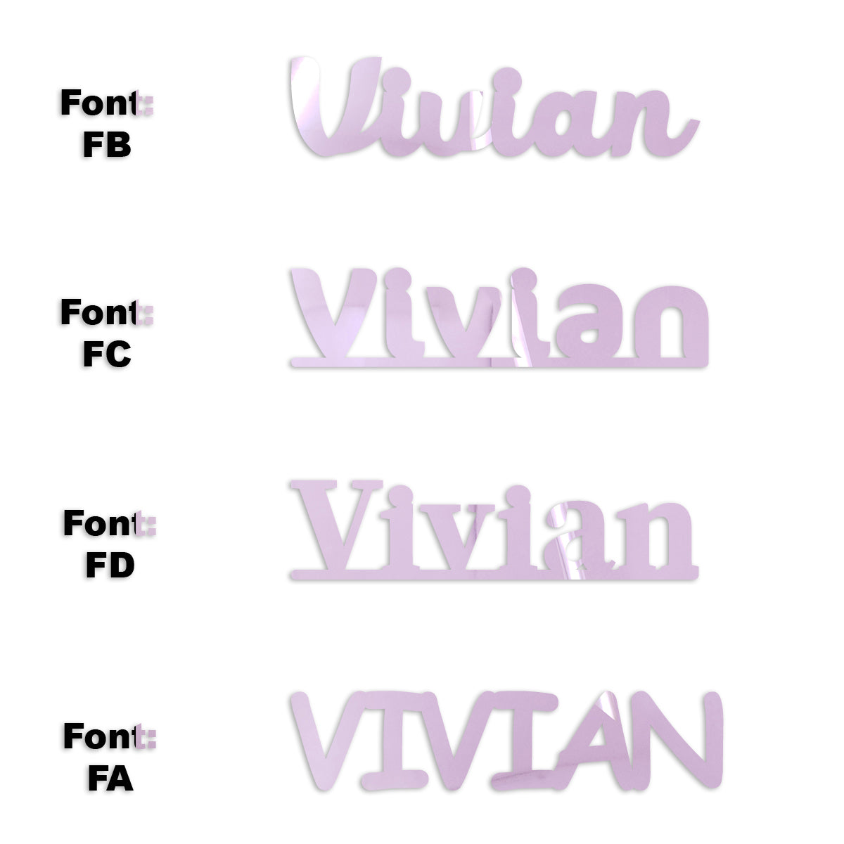 Custom-Fetti Girl - VIVIAN Pink