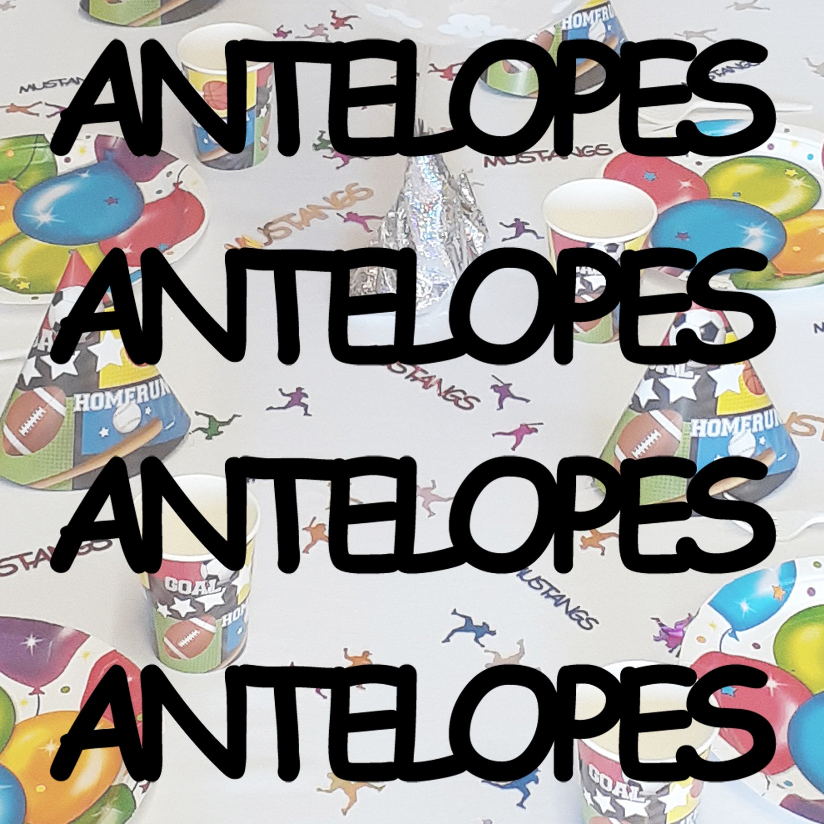 Custom-Fetti Team - ANTELOPES Black