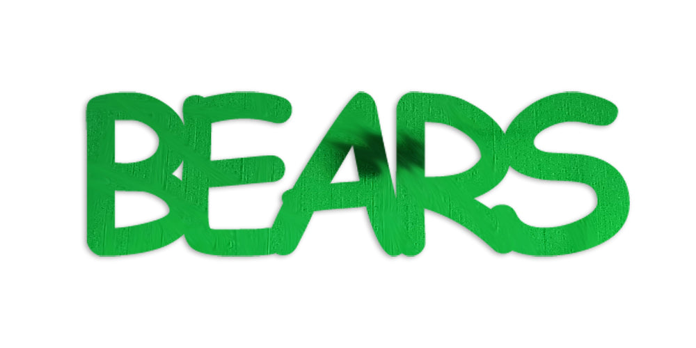 Custom-Fetti Team - BEARS Green