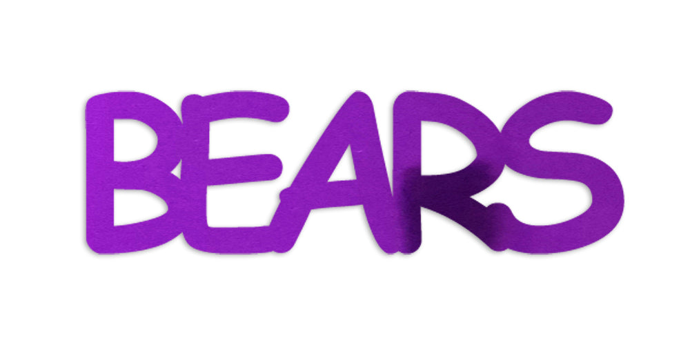 Custom-Fetti Team - BEARS Purple