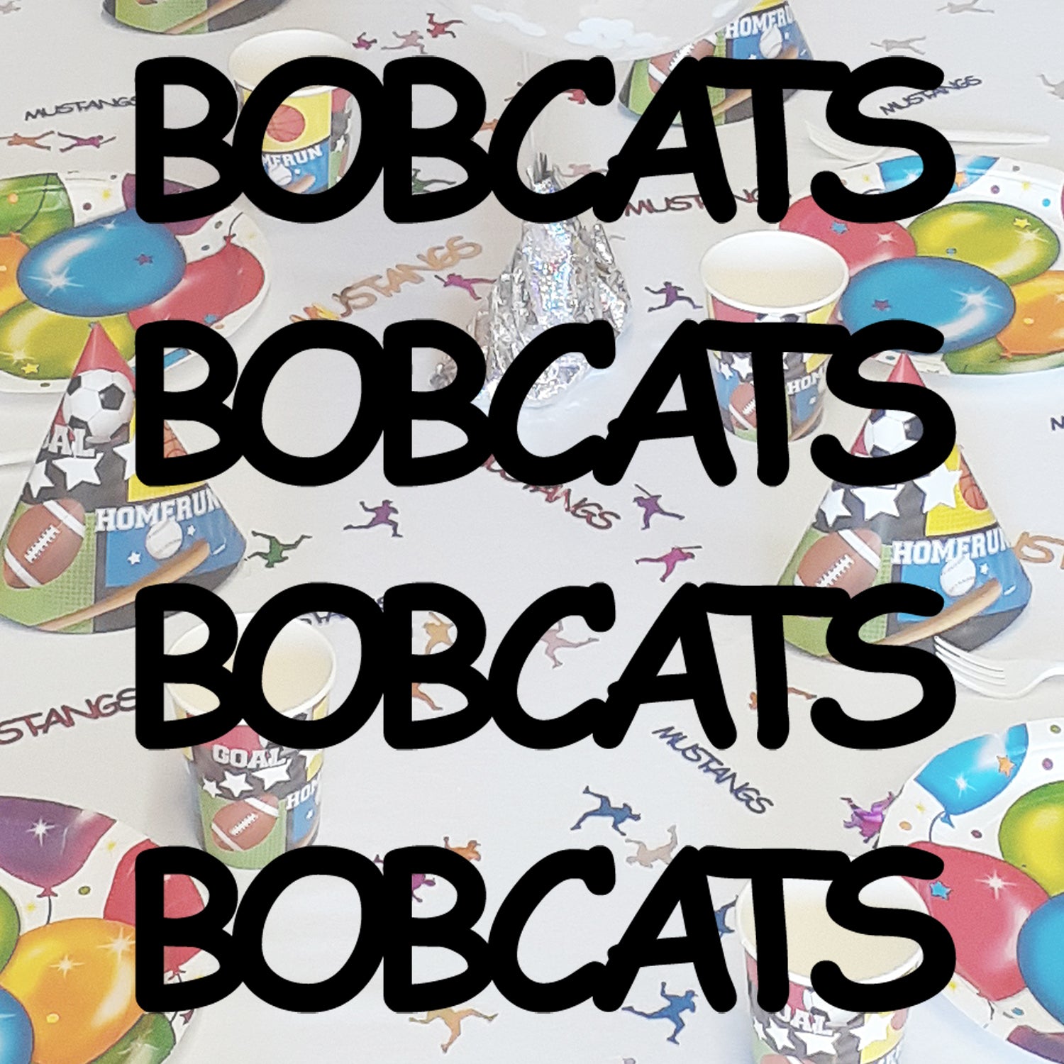 Custom-Fetti Team - BOBCATS Black