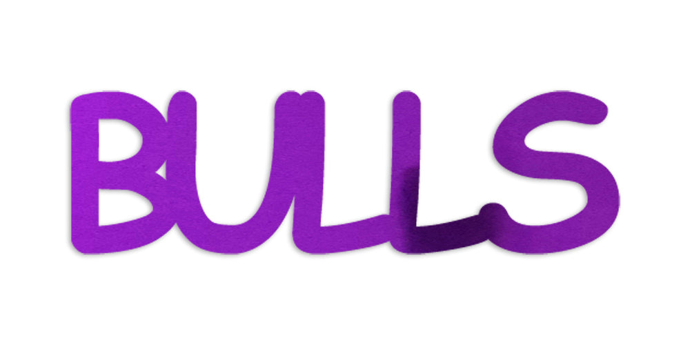 Custom-Fetti Team - BULLS Purple