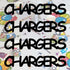 Custom-Fetti Team - CHARGERS Black