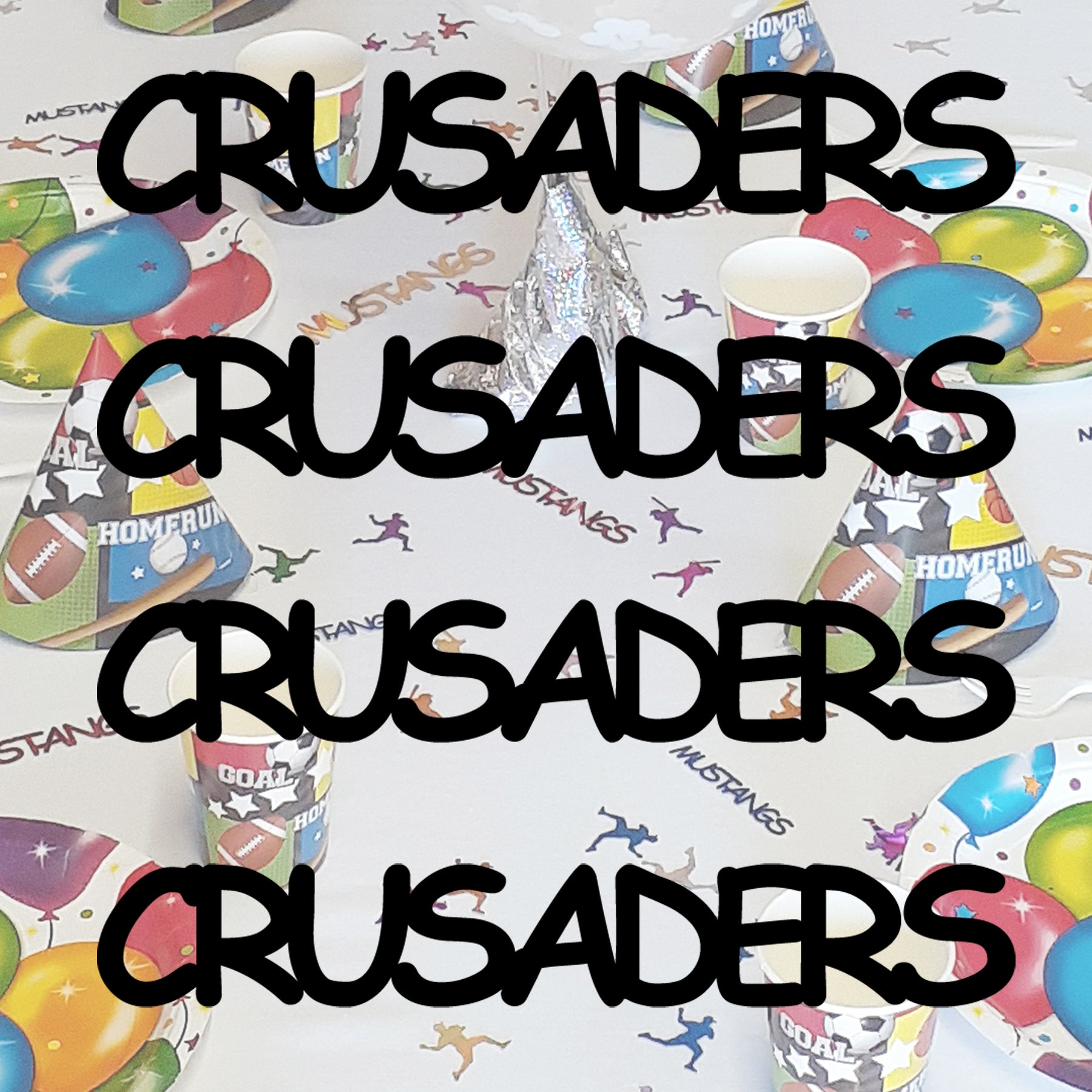 Custom-Fetti Team - CRUSADERS Black