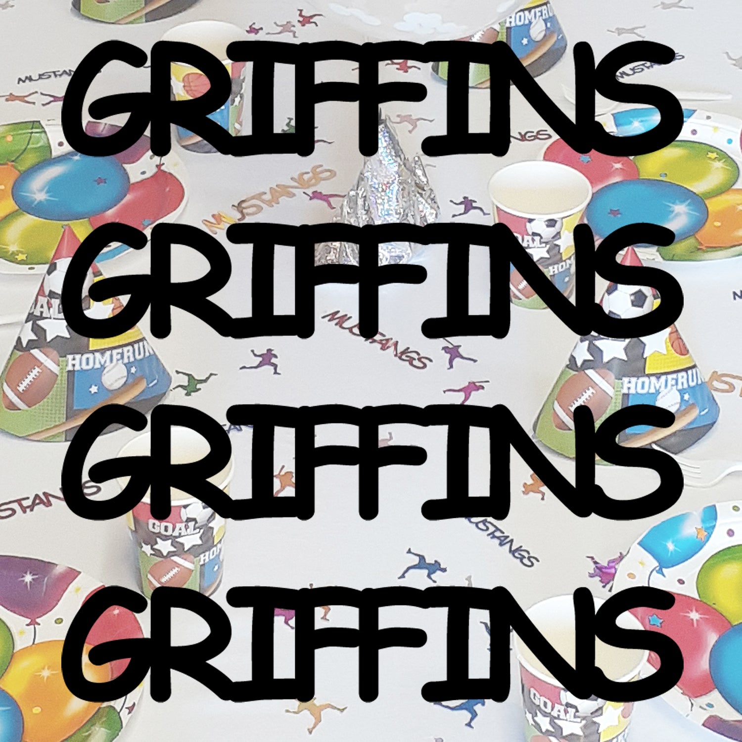 Custom-Fetti Team - GRIFFINS Black