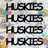 Custom-Fetti Team - HUSKIES Black