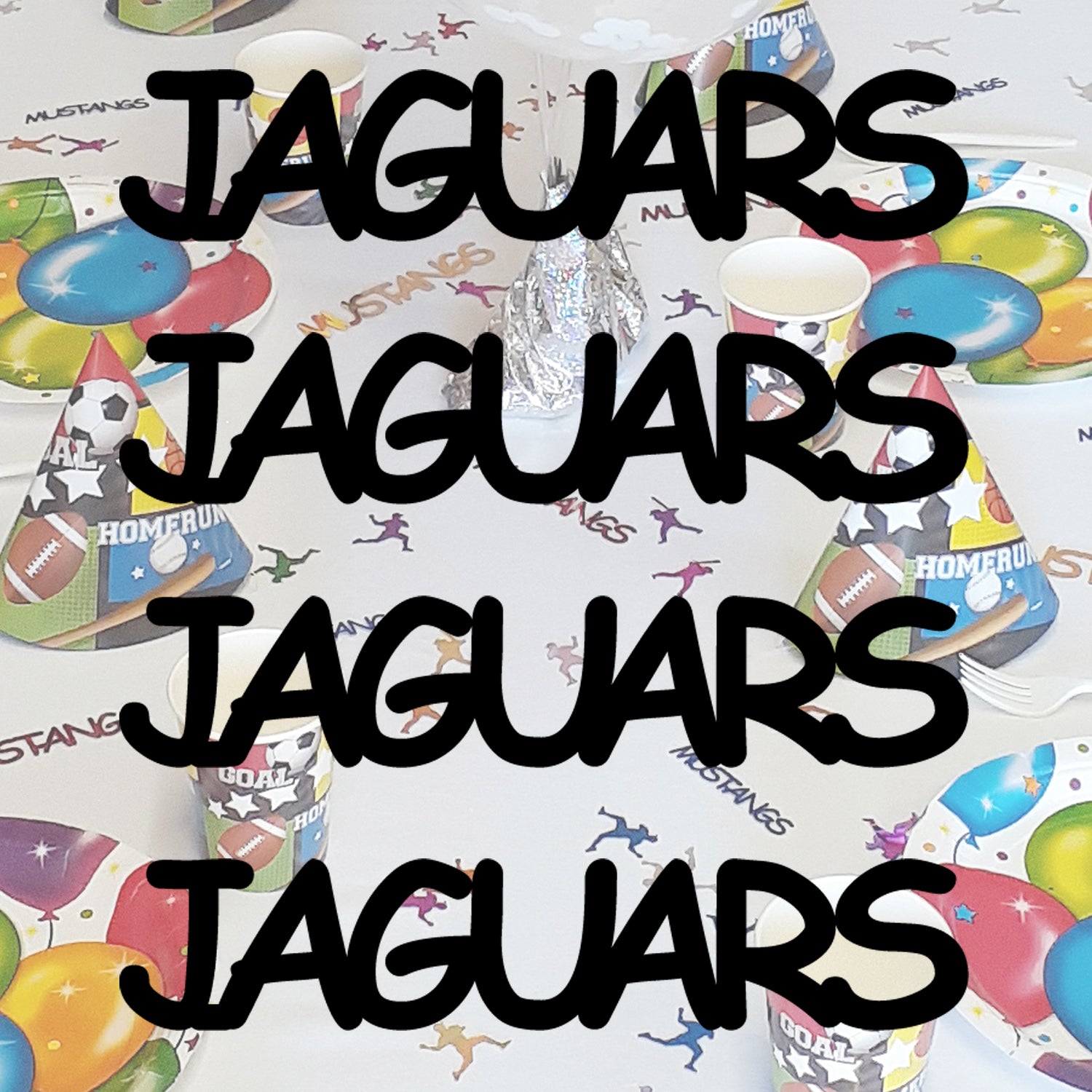 Custom-Fetti Team - JAGUARS Black