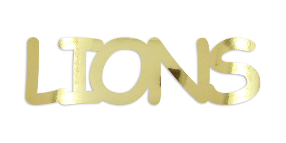 Custom-Fetti Team - LIONS Gold