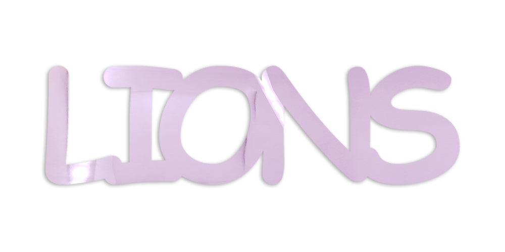 Custom-Fetti Team - LIONS Pink