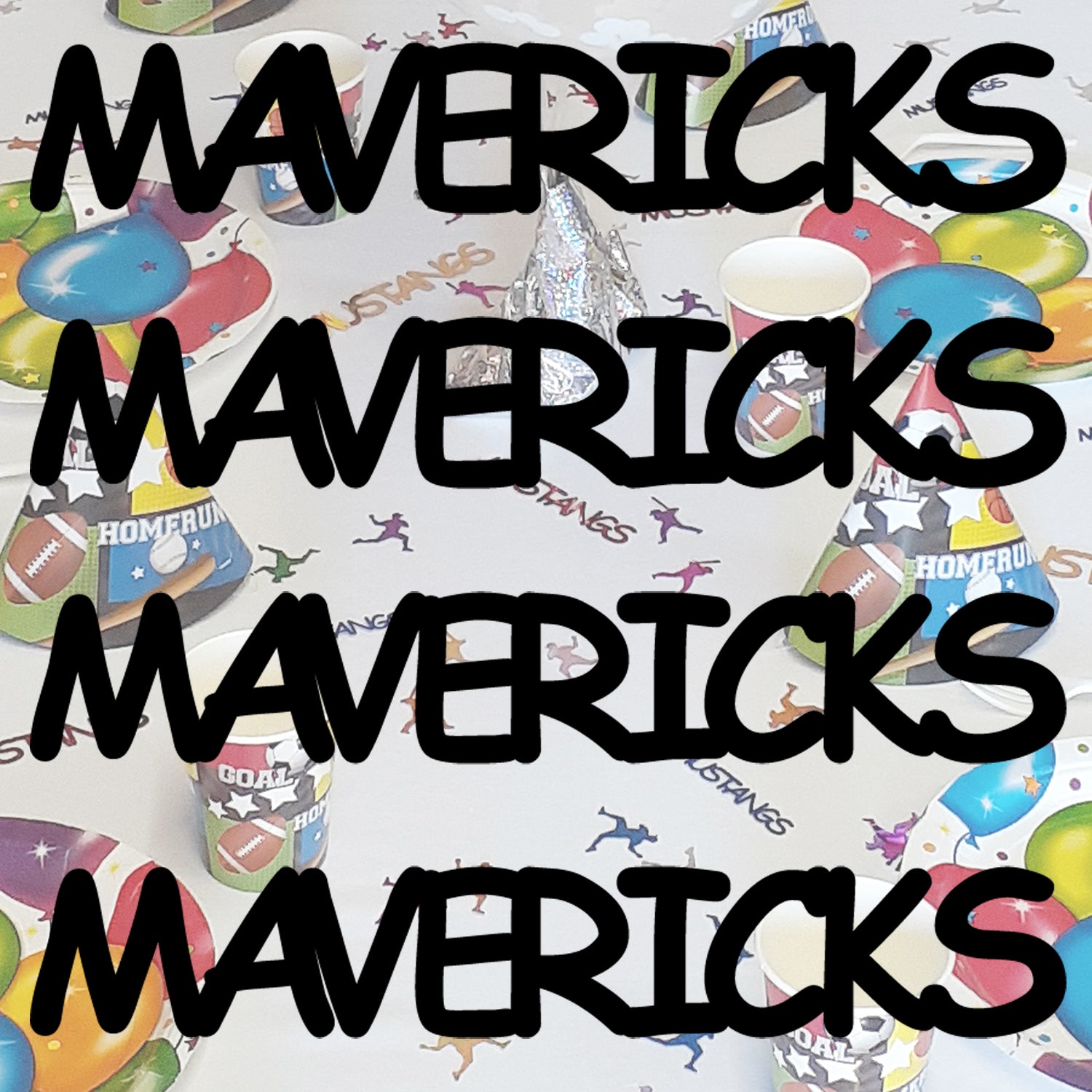 Custom-Fetti Team - MAVERICKS Black