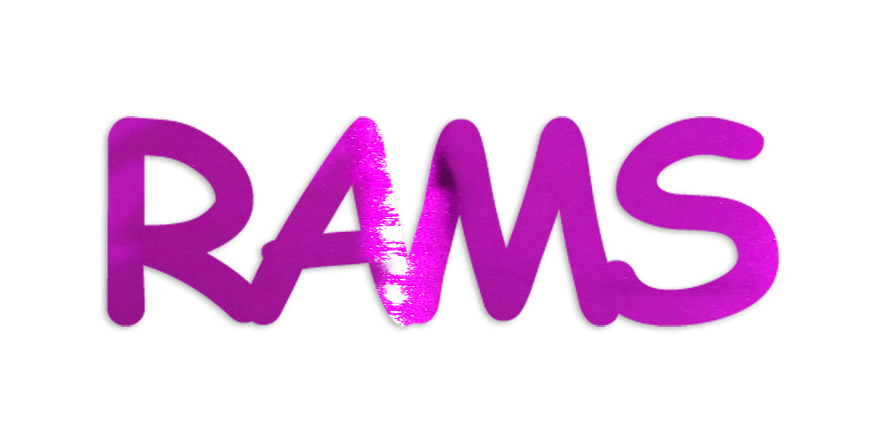 Custom-Fetti Team - RAMS Fuchsia