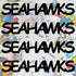 Custom-Fetti Team - SEAHAWKS Black