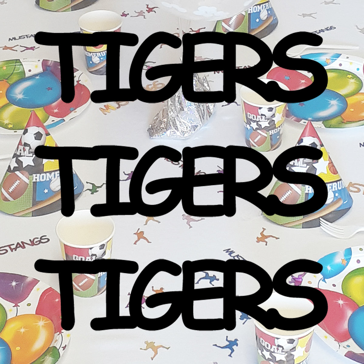 Custom-Fetti Team - TIGERS Black