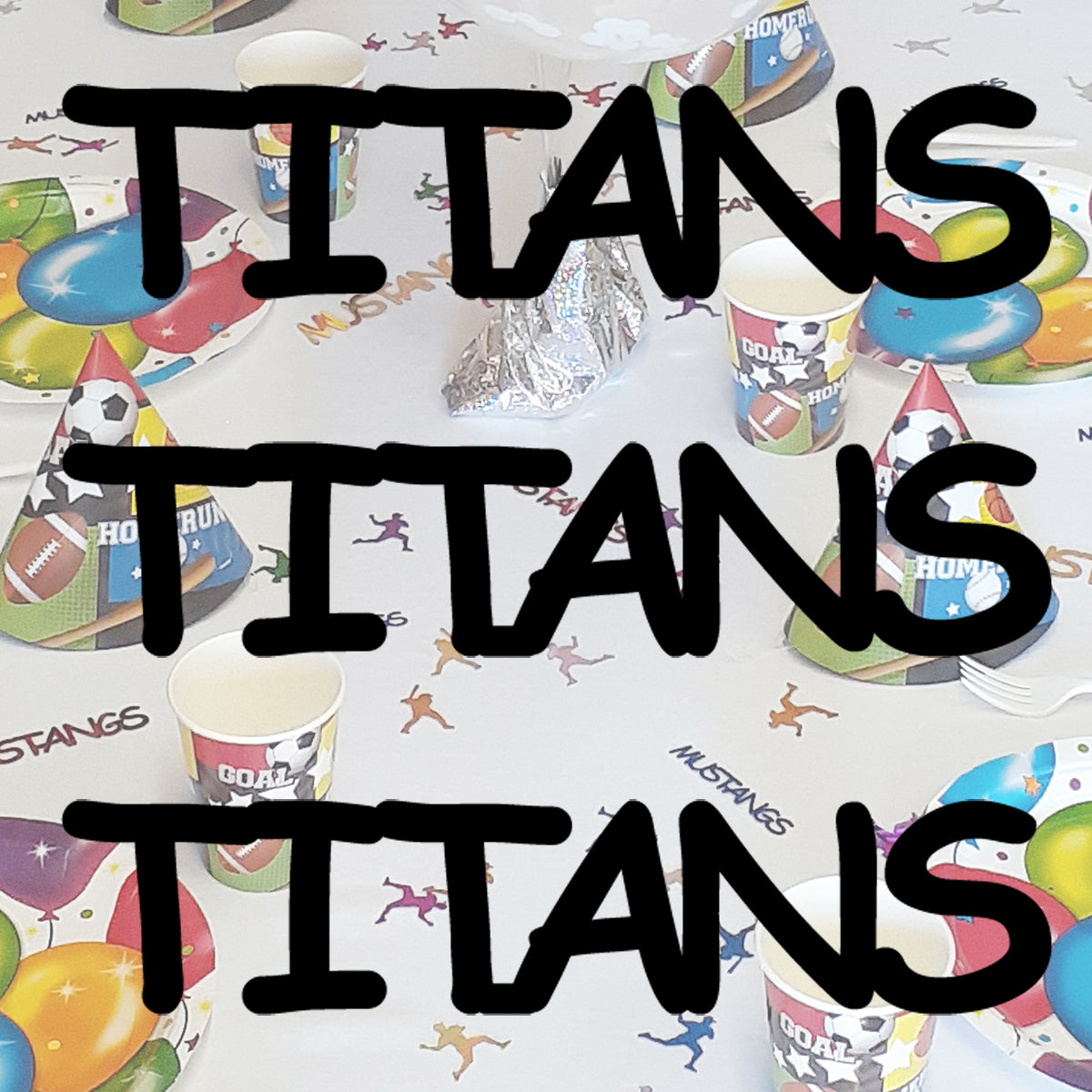 Custom-Fetti Team - TITANS Black