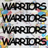 Custom-Fetti Team - WARRIORS Black