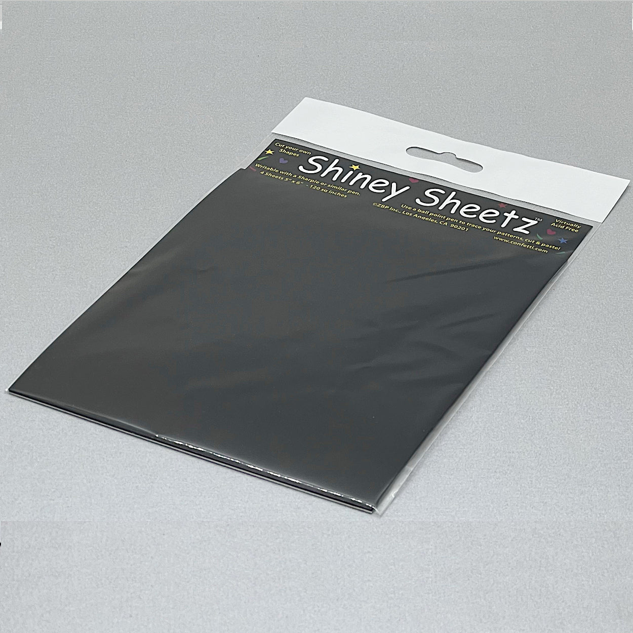 Glossy Sheet 5" x 6" Black